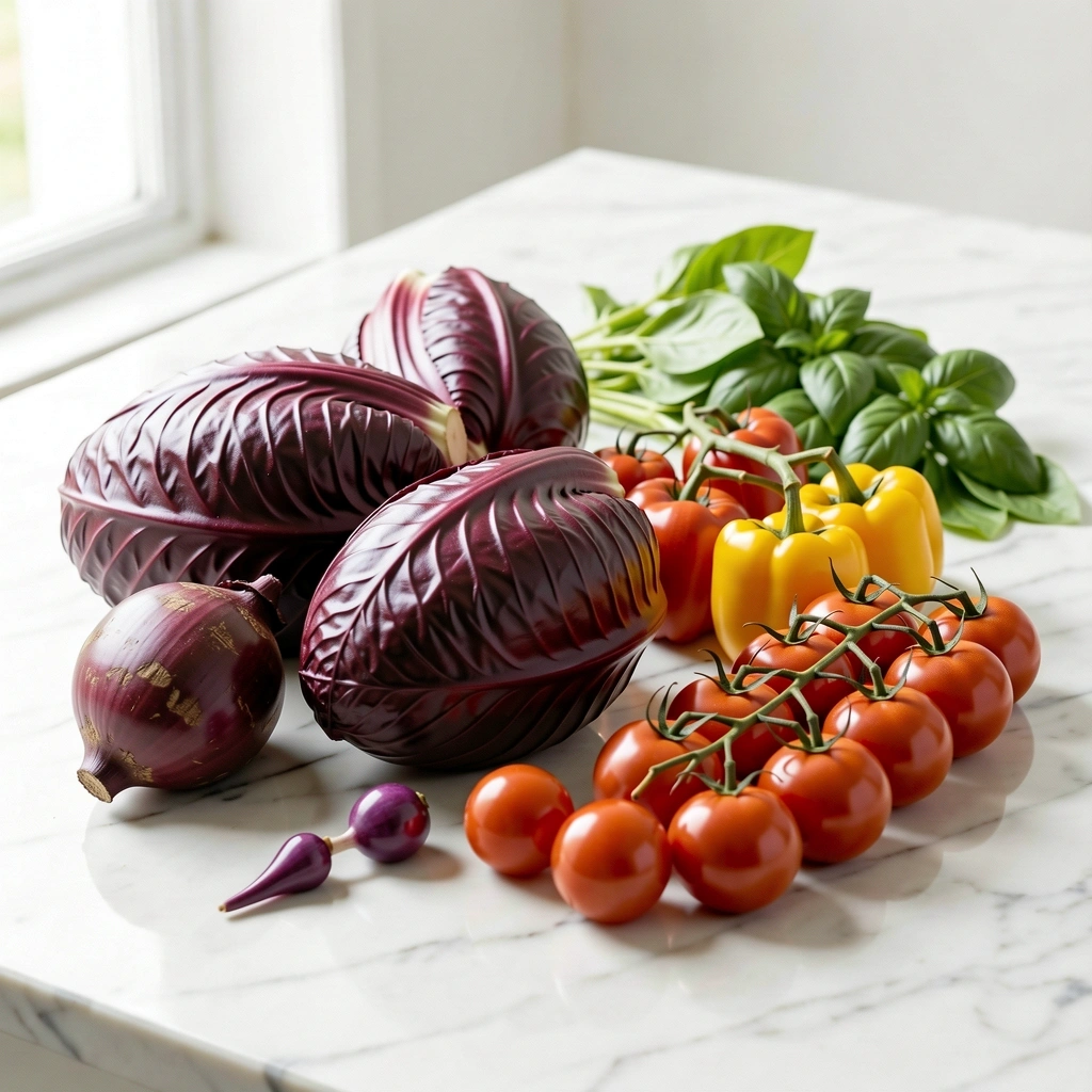 Verdure fresche e nutrienti